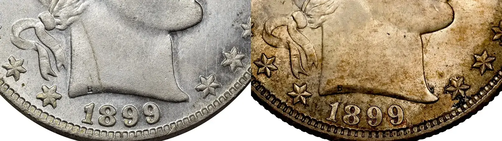 Counterfeit-Detection:-1899-Barber-Half-Dollar