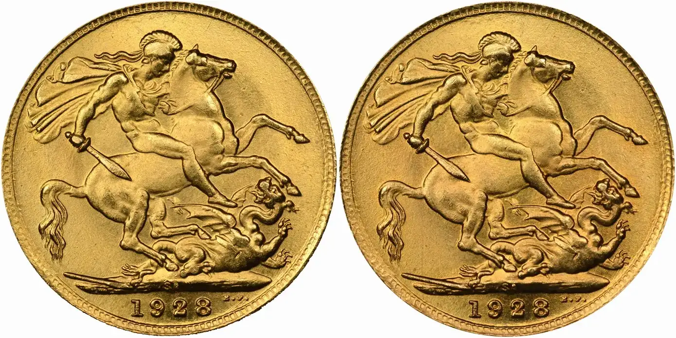 Counterfeit-Detection:-1928-South-African-Gold-Sovereign