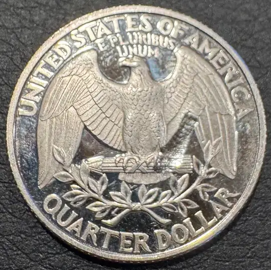 1995-Washington-Quarter-Proof-With-Possible-Struck-Through-Reeding-Fragment