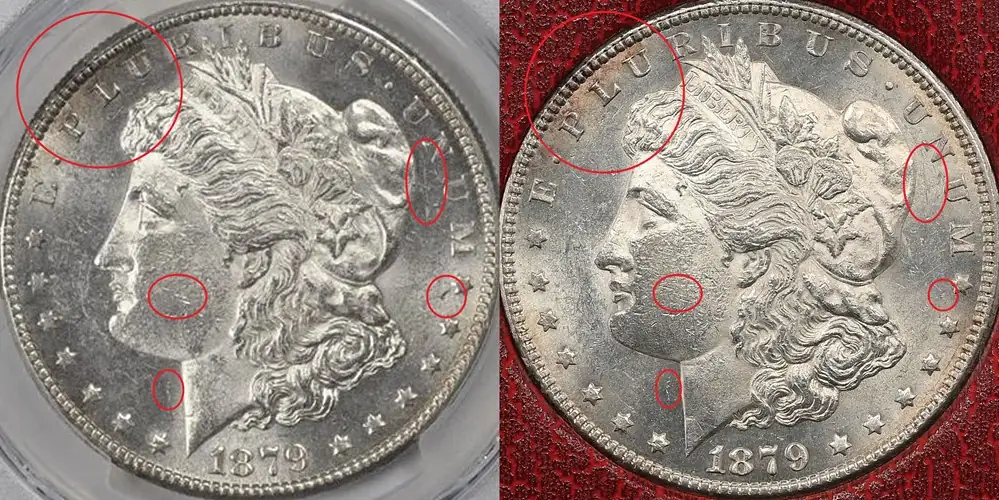 Counterfeit-Detection:-Fake-Redfield-Hoard-Morgan-And-Peace-Silver-Dollar-Holders