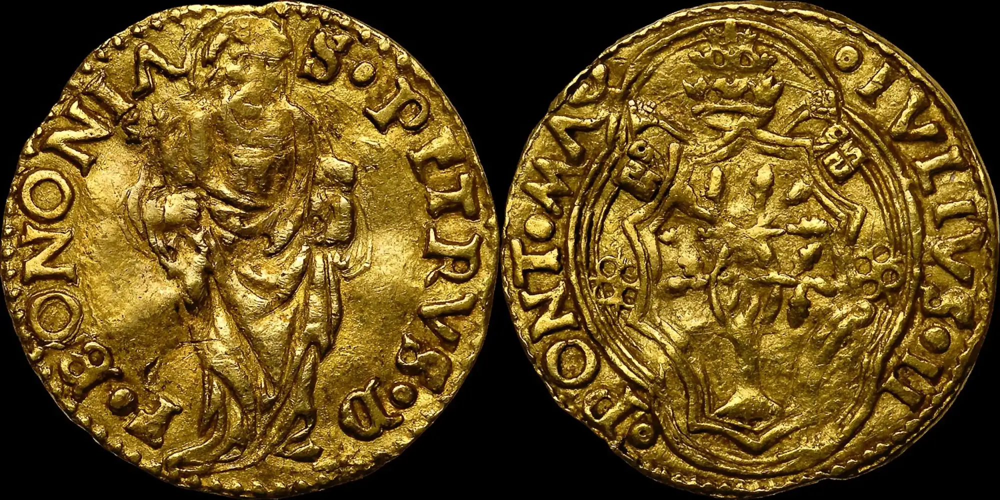 Julius-II-Ducat-Struck-During-His-Papacy-1503-13-From-The-Newman-Collection