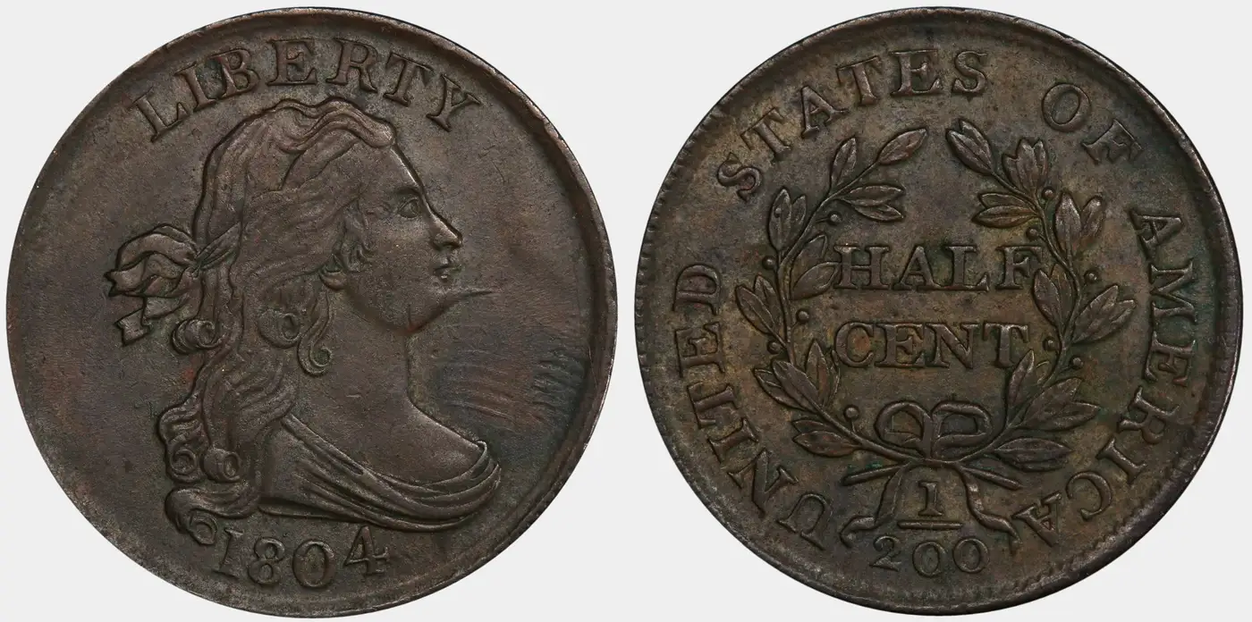 1804-Half-Cent-Spiked-Chin-Variety-PCGS-AU-55-BN