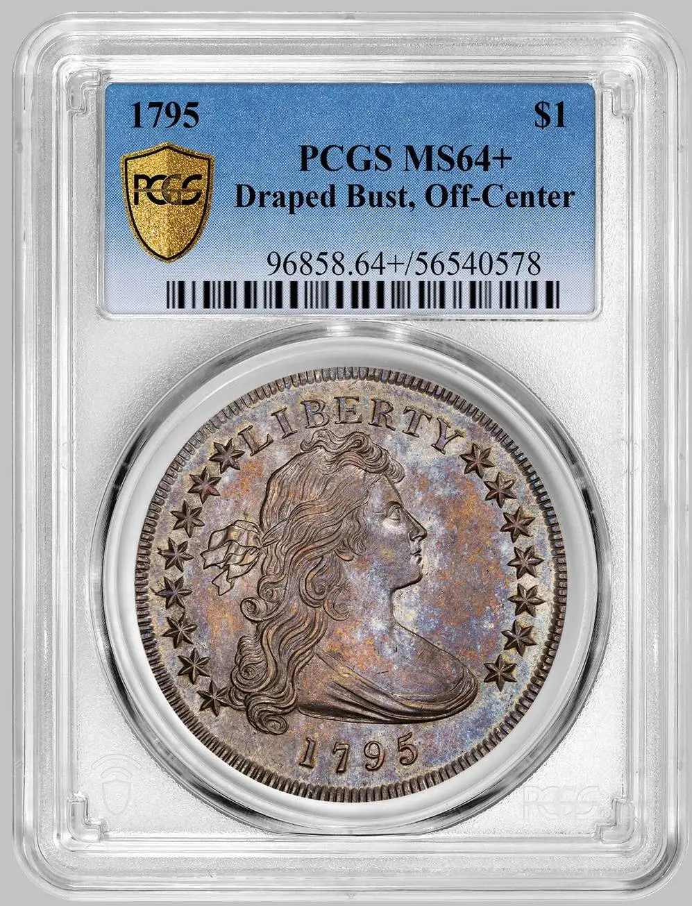 1795-Off-Center-Draped-Bust-Dollar-PCGS-MS-64+