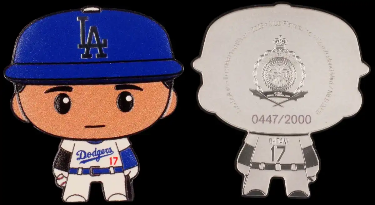 2025-Niue-$2-Silver-Chibi---Shohei-Ohtani-PCGS-PR-70