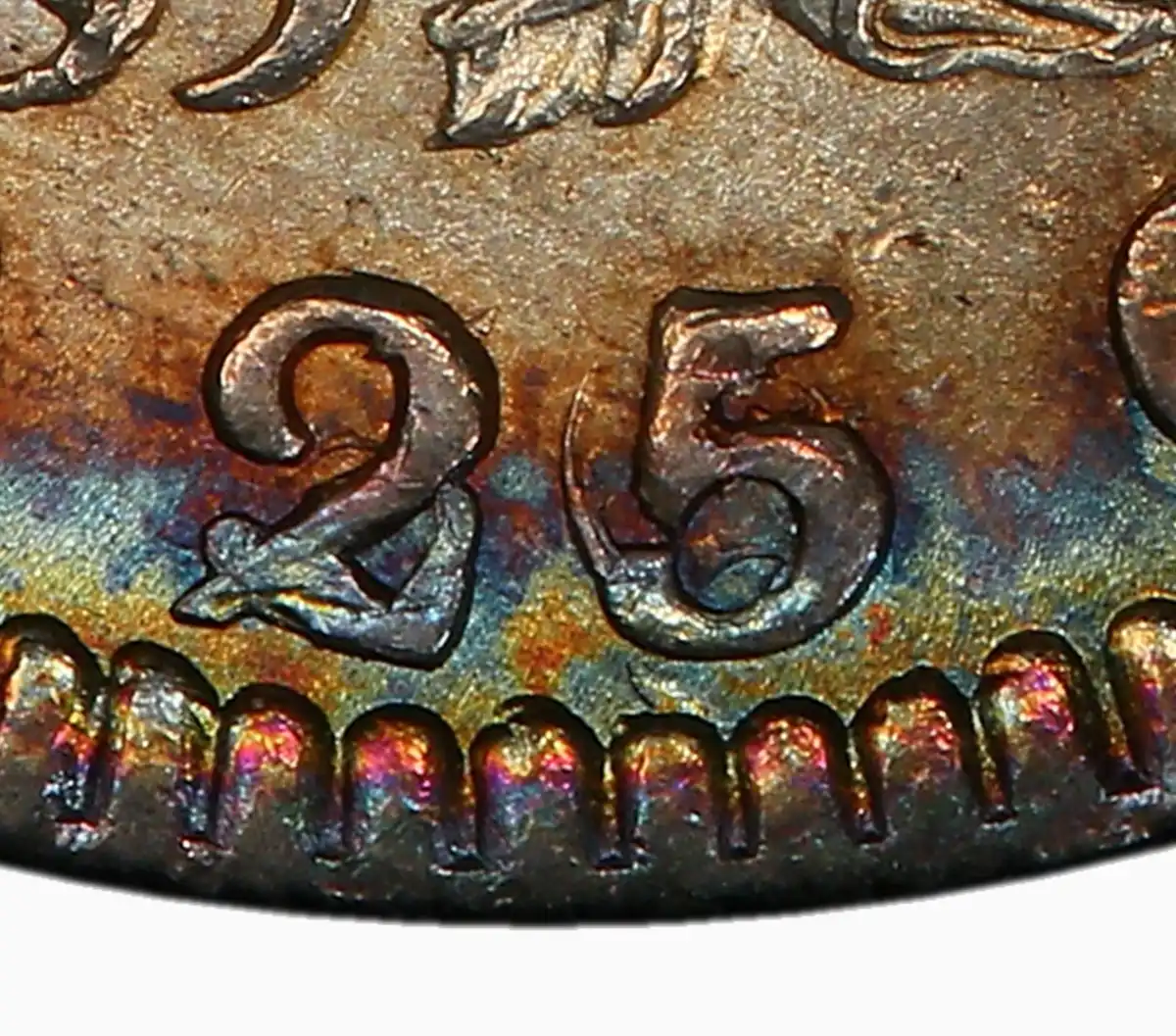 1828-Capped-Bust-Quarter-25/50c-PCGS-MS-62-DL-Hansen-Collection