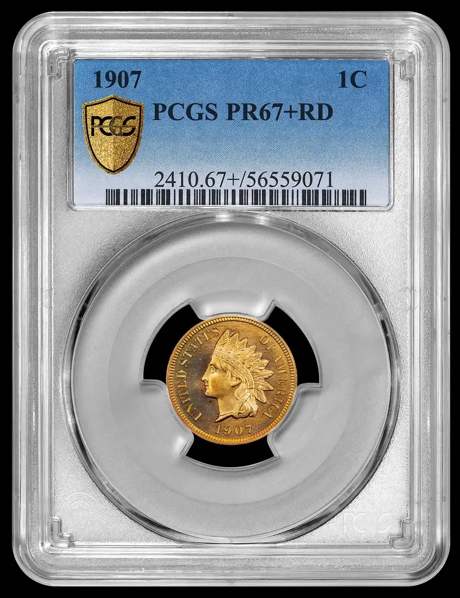1907-Indian-Head-Cent-PCGS-PR-67+RD