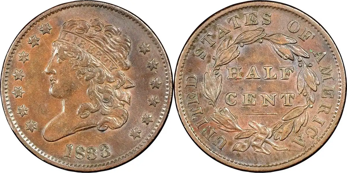 Counterfeit-Detection:-1833-Classic-Head-Half-Cent