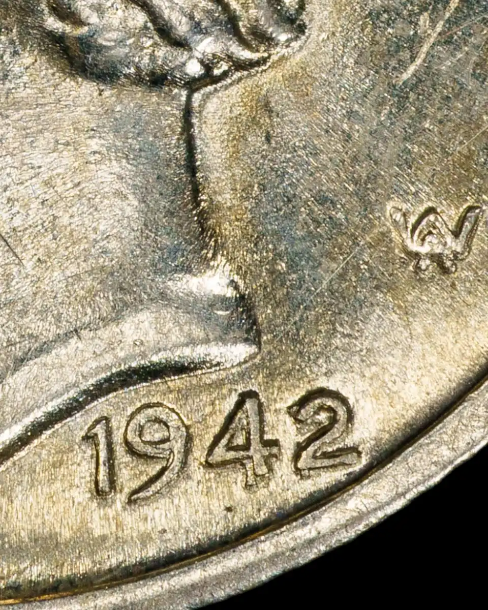 1942/1-D-Mercury-Dime,-PCGS-MS-62FB-Full-Bands