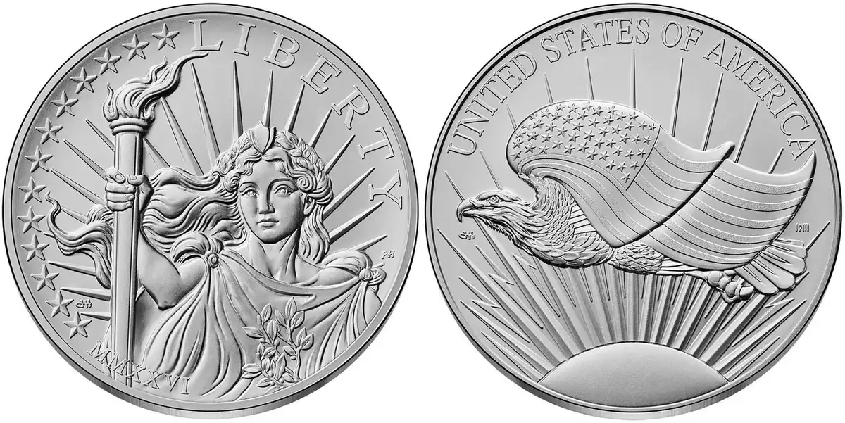 Last-Product-In-The-Best-Of-The-US-Mint-Series:-1907-Saint-Gaudens-$20-Gold-Coin/Silver-Medal-Set