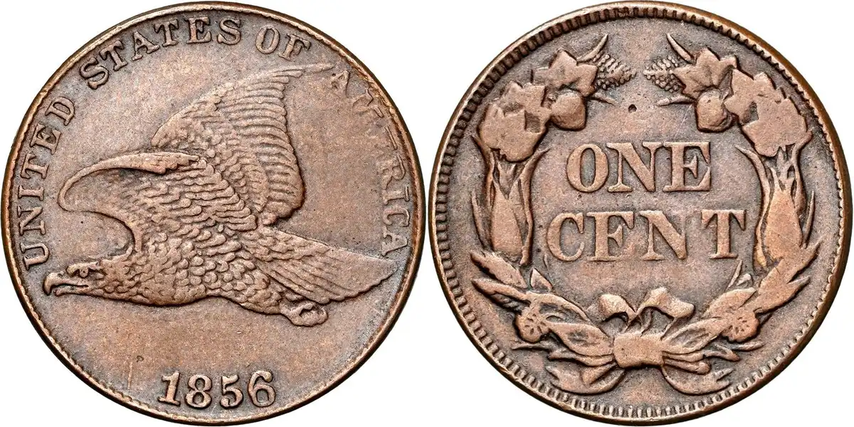 Counterfeit-Detection:-1856-Flying-Eagle-Cent