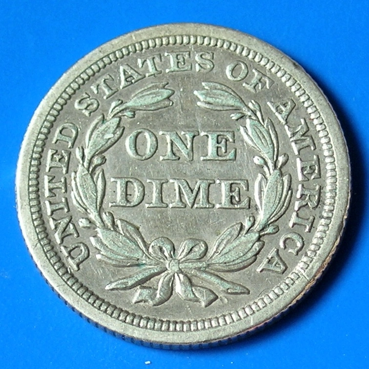 1854-Seated-Liberty-Dime-With-Arrows---Variety?