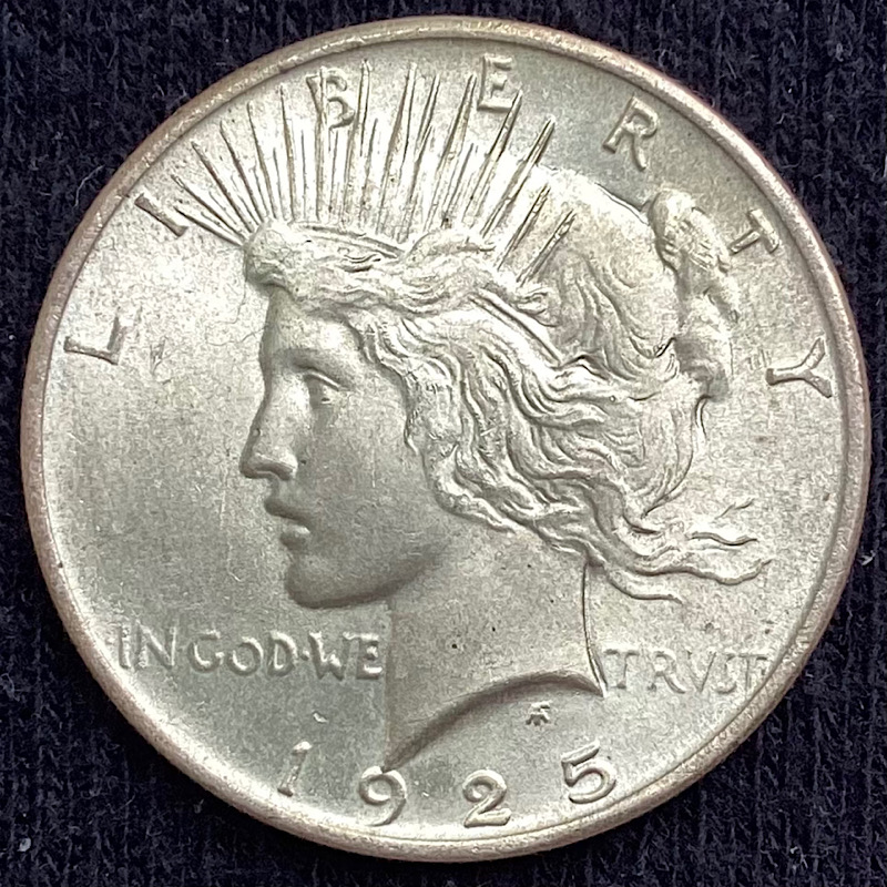 1925-Peace-Dollar-For-Grading.
