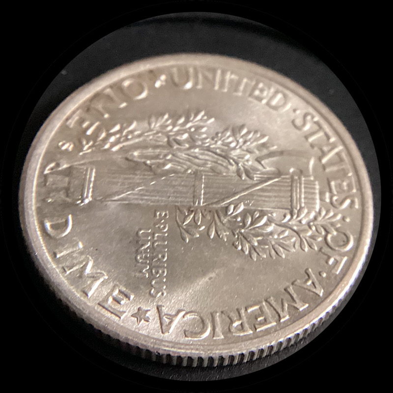 1942-S-Mercury-Dime-For-Grading.