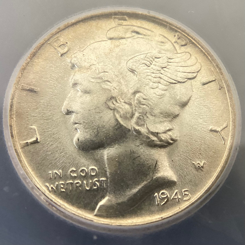 Ebay-Purchase:-1945-S-Mercury-Dime-In-ICG-Slab.
