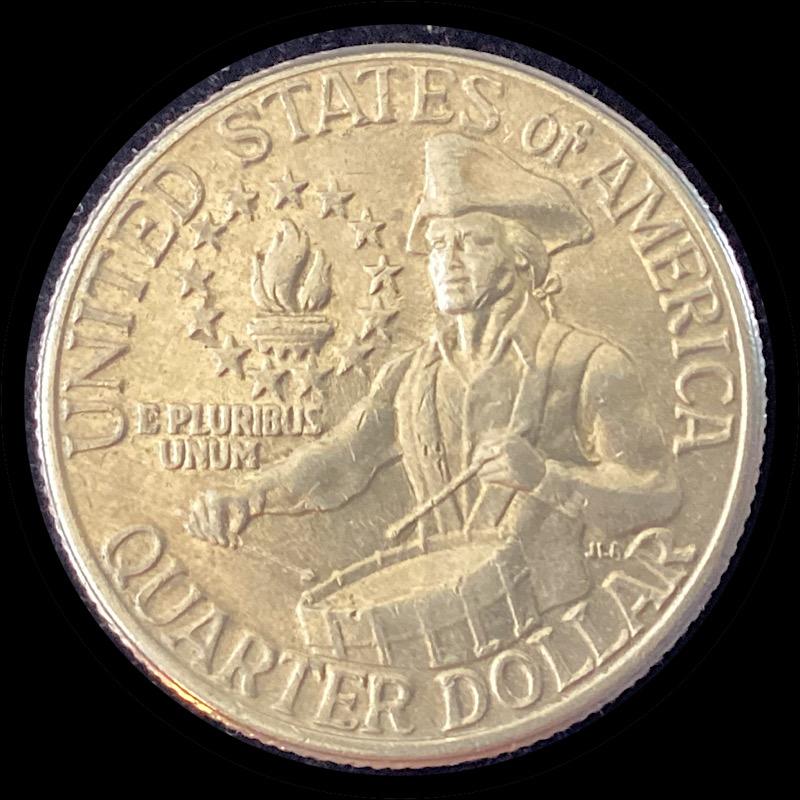 1976-D-Bicentennial-Quarter-With-Slightly-Off-Center-Strike.