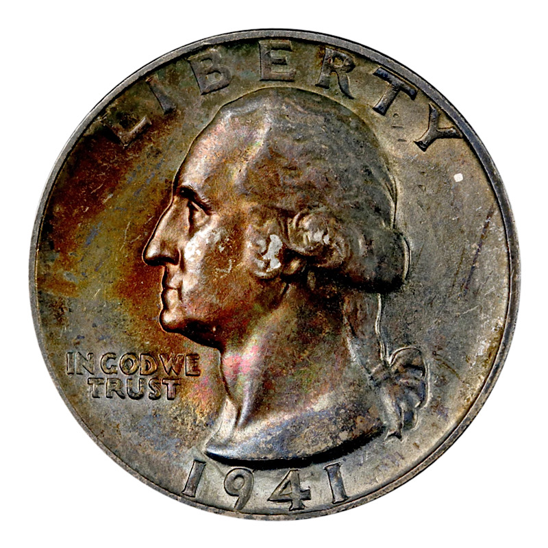 Re-Engraved-Die:-1941-Washington-Quarter-Red-001
