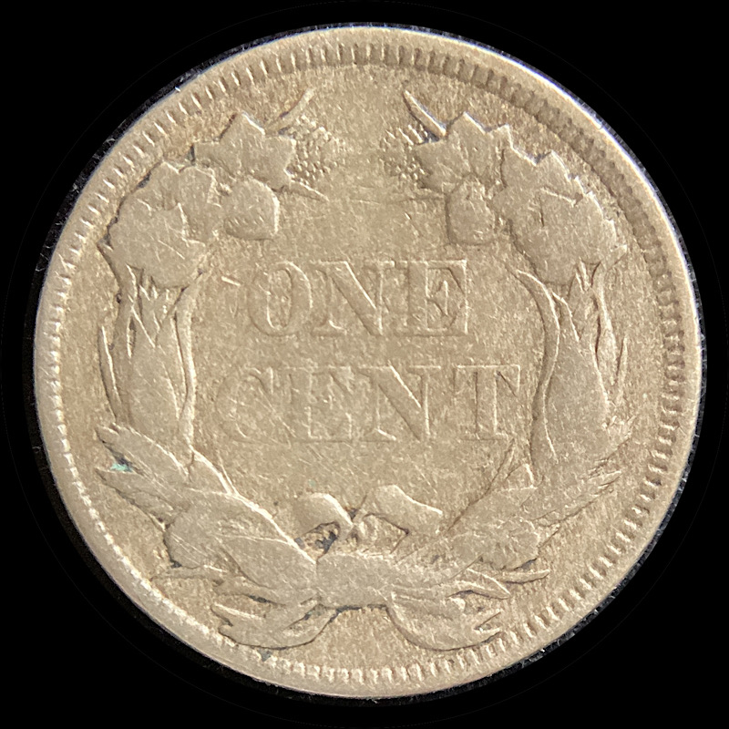 1857-Flying-Eagle-Cent-Snow-8-For-Grading.