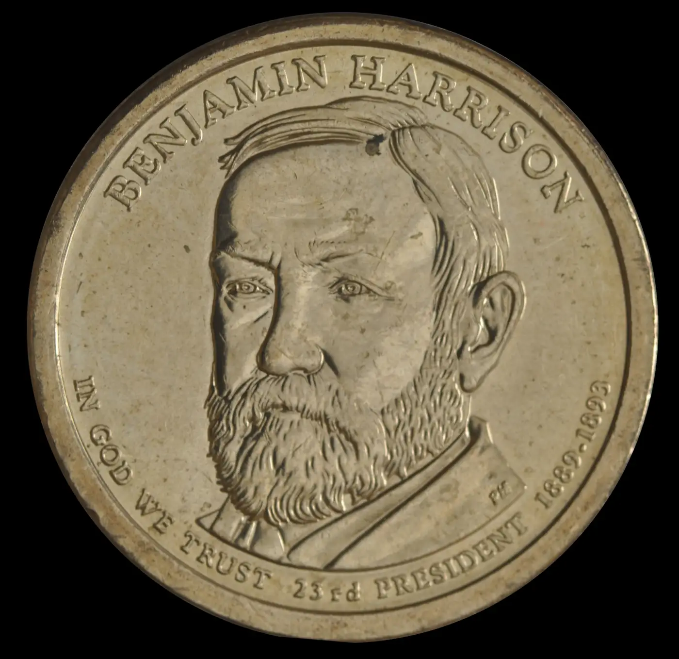 2012-P-Benjamin-Harrison-$1-DDO-001.