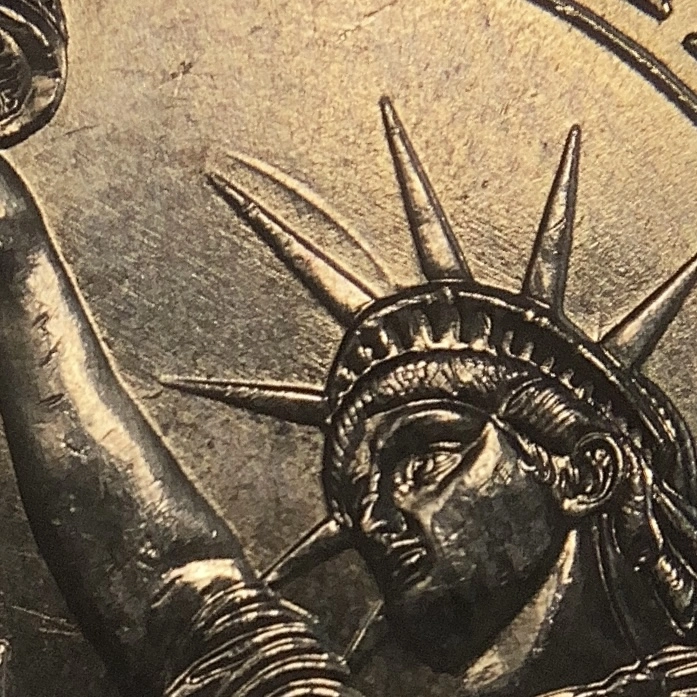 2007-P-Washington-Dollar,-Medium-Die-Clash.