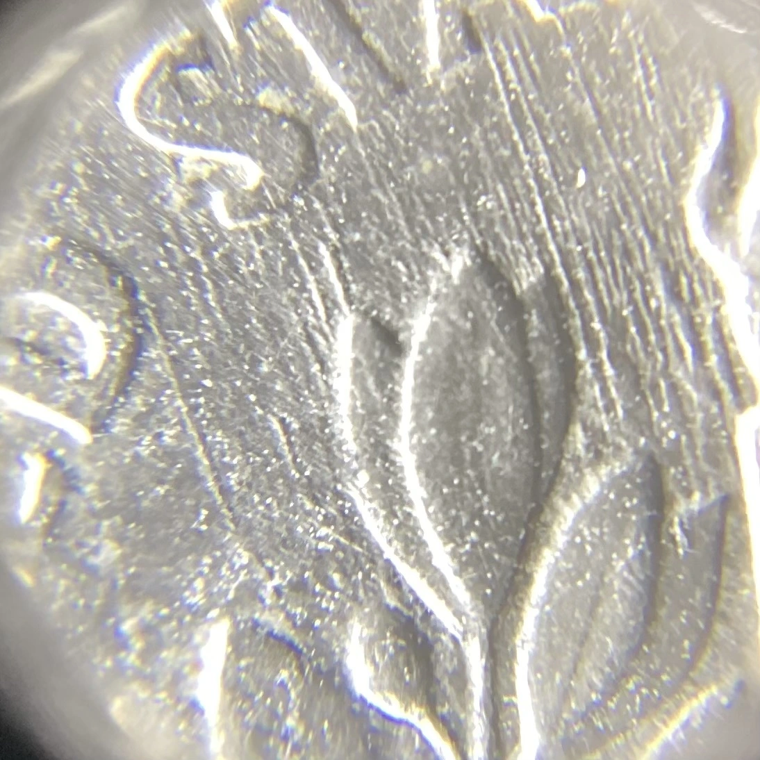 1993-P-Dime-With-Deep-Scratches,-Maybe-Feeder-Finger-Damage?