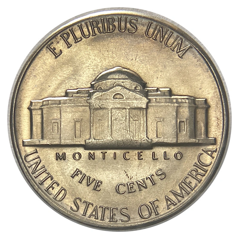 1967-Nickel,-Weirdly-Warped-Rim.-Tilted-Strike?-Tapered-Planchet?