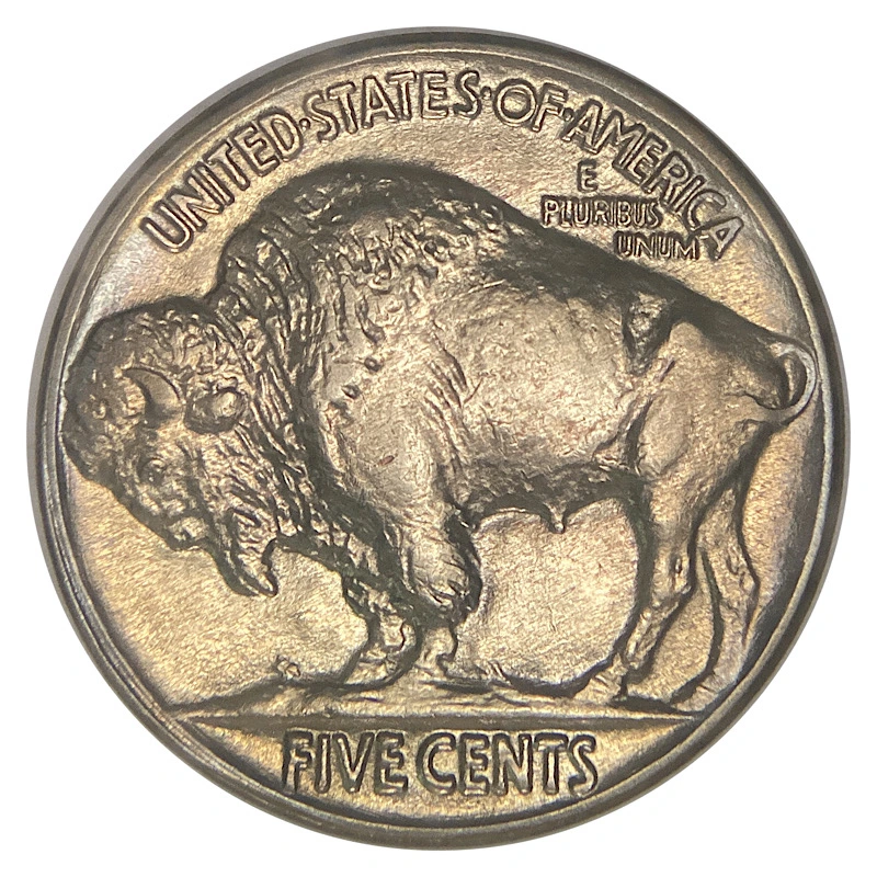 Bullseye-Toned-1935-Buffalo-Nickel,-Possible-DDO-001.