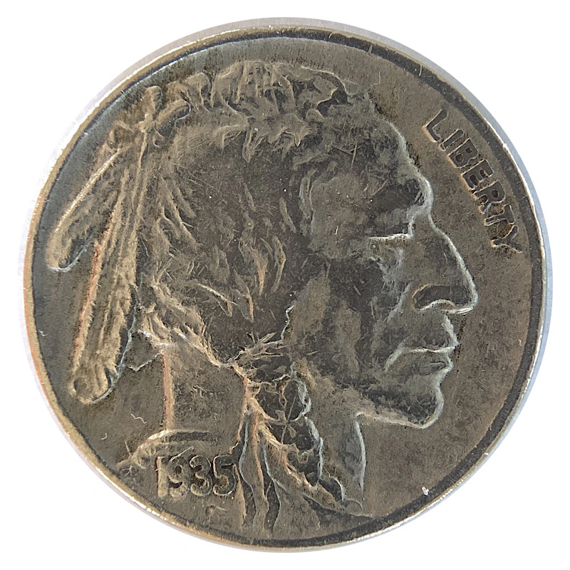 1935-Buffalo-Nickel-DDR-For-Grading.
