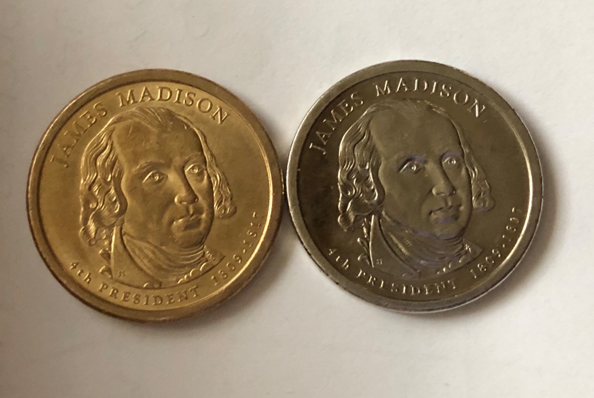 James-Madison-$1-....-Not-Gold-But-Silver?