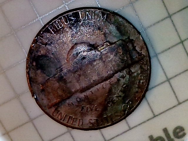 1970-D-Nickel;-Missing-Clad-Layer-Or-PSD