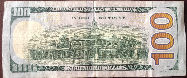 Strange-Stamp-On-Front-Of-2009-A-$100