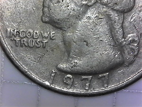 1977-Quarter-Number-Nine-Under-Eagle-Beak!