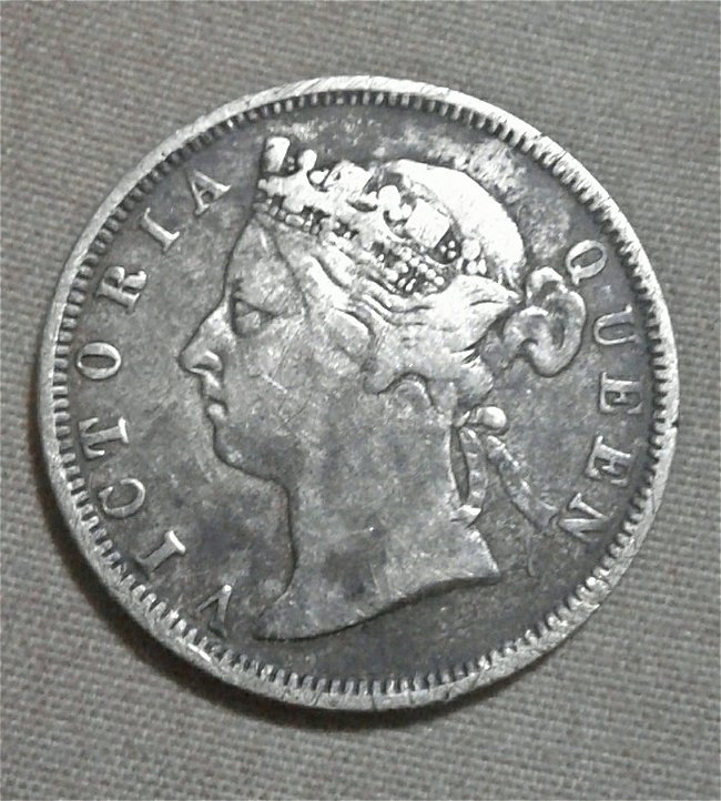 1892-Hong-Kong-25c-Queen-Victoria