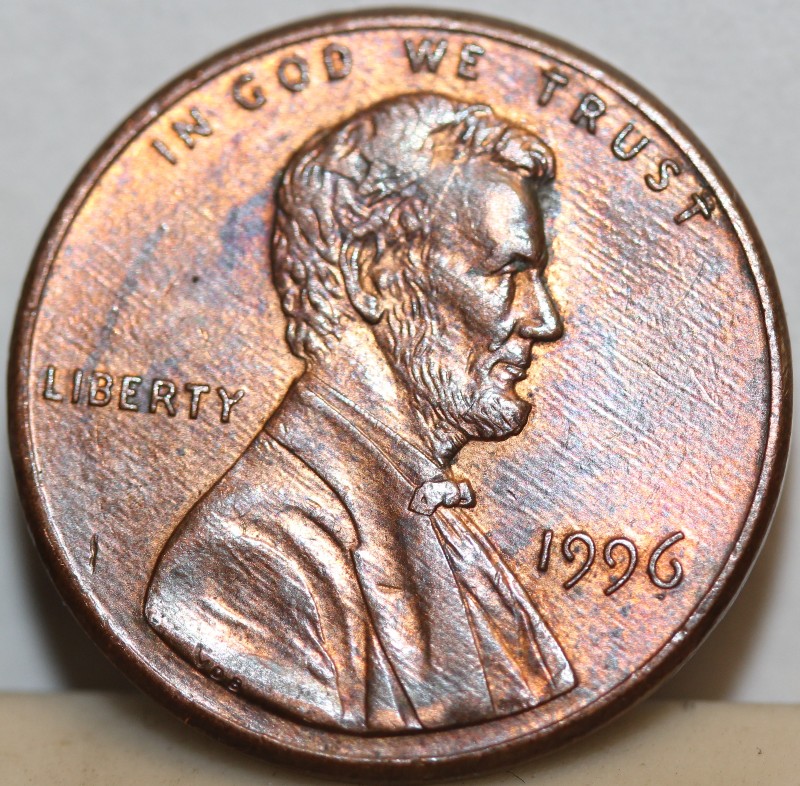 1996-Lincoln-Memorial-Penny-