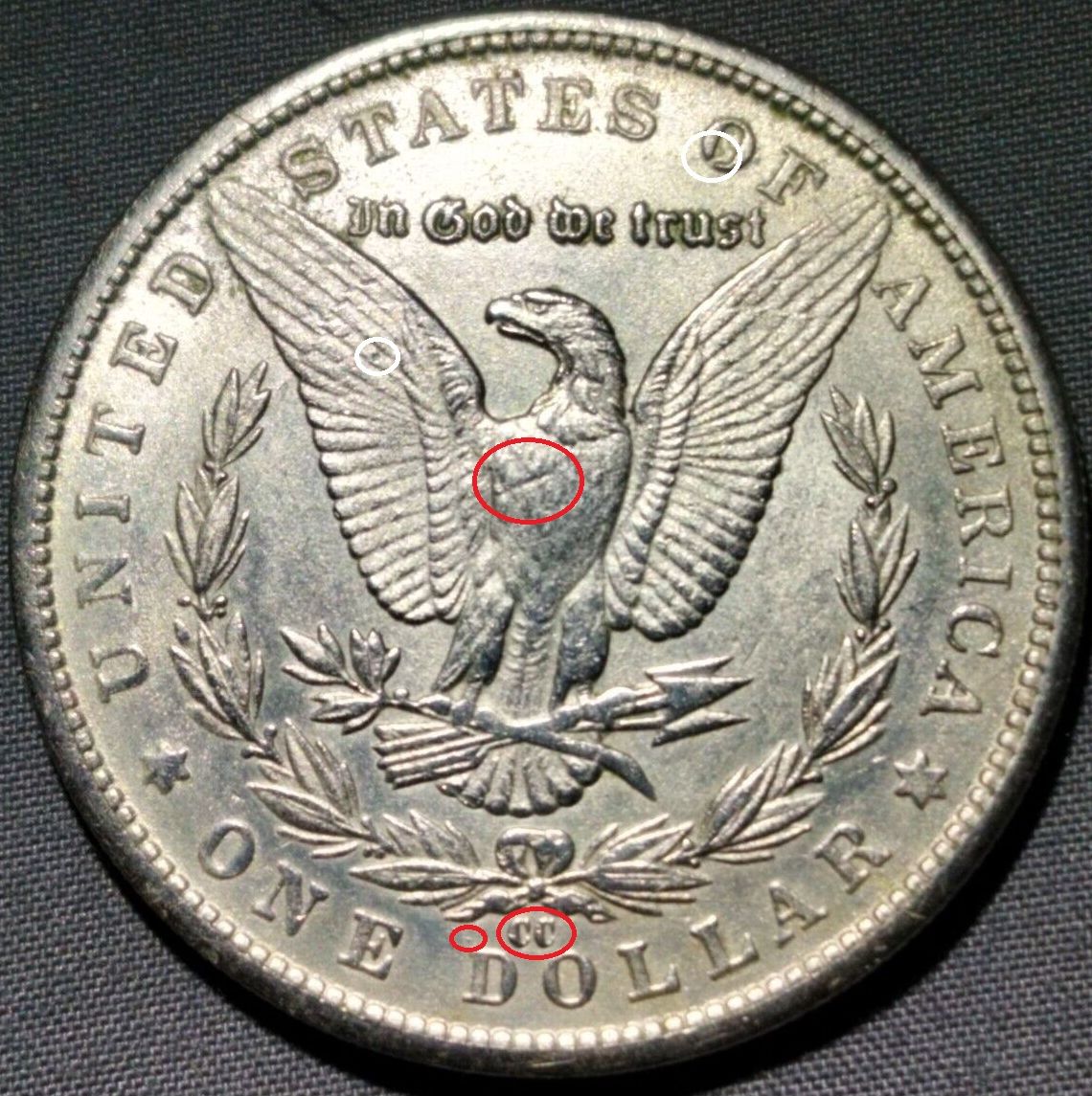Classic-1881-CC-Raw-Morgan-Dollar-Counterfeit-With-Attribution-Marks.