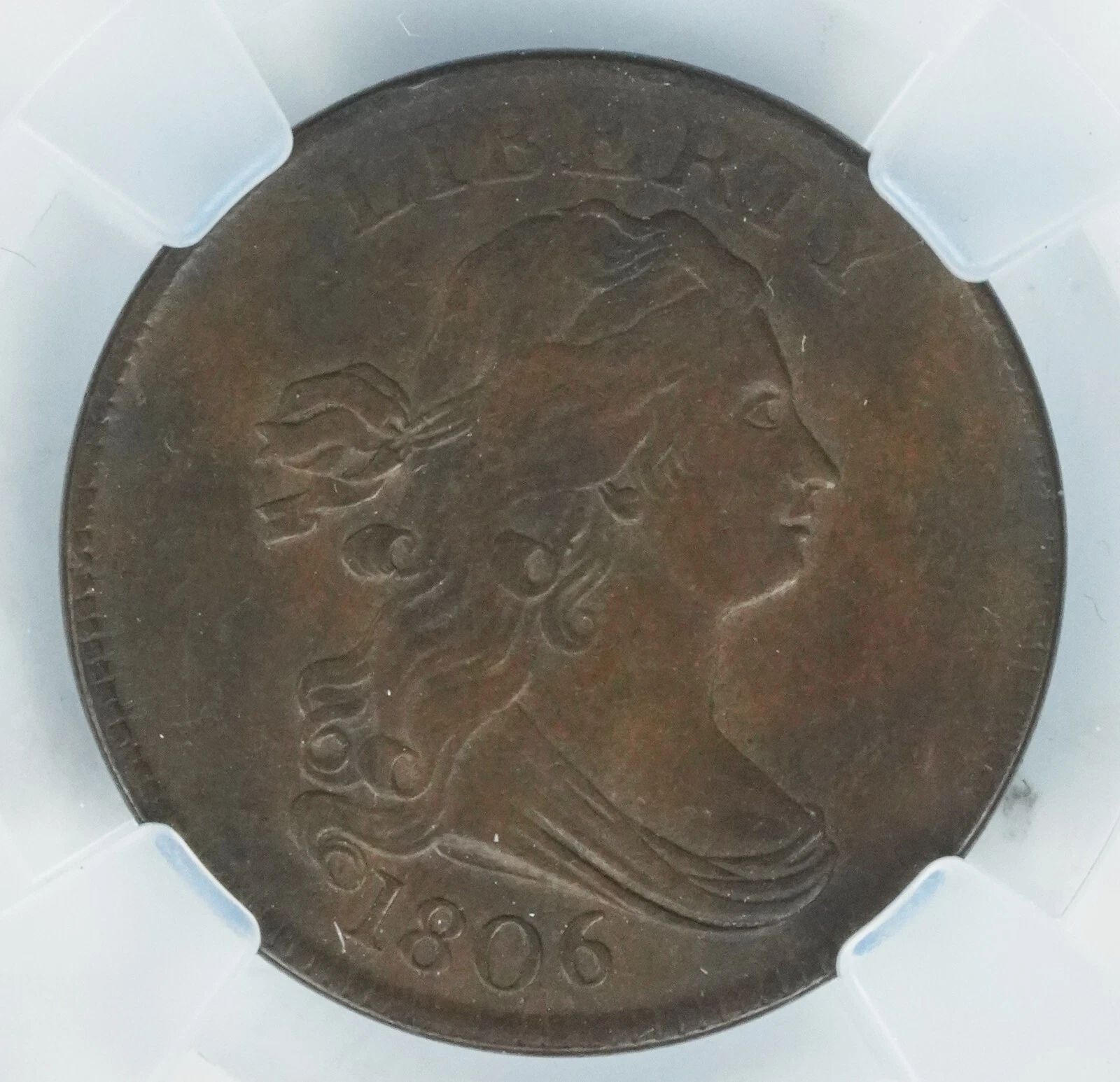 1806-Traderbea-Half-Cent--Surprised-It-Received-A-Straight-Grade.