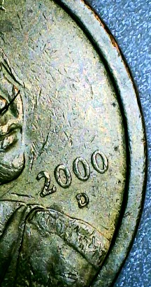 2000-D-Sacagawea-Dollar-W-Multiple-Errors-And-Possibly-Strike-Through