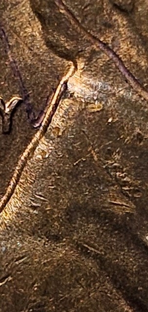 1965-LMC-Strange-Mark-On-Front-Of-Coin