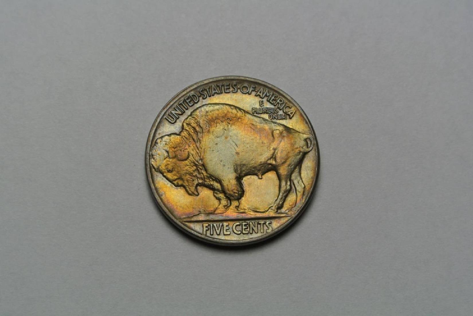 1913-Type-2-Buffalo-Head-Nickel-Toned