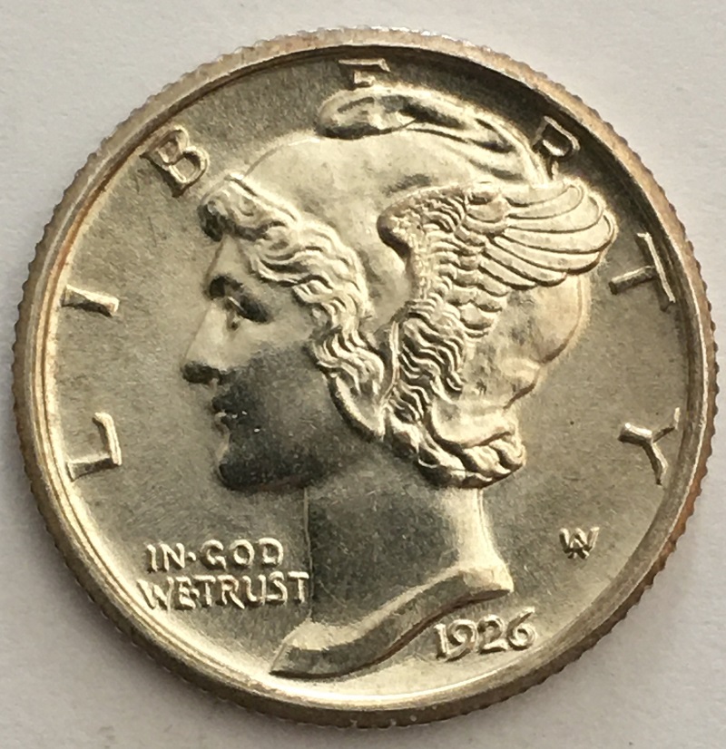 1926-Mercury-Dime.--Grade?--Comments.