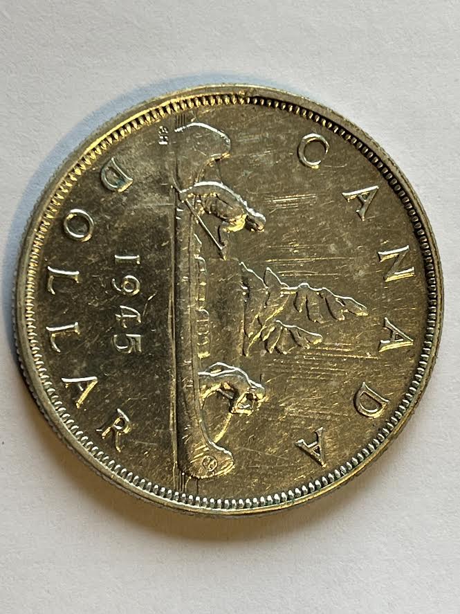 1945-Silver-Dollar-With-Doubling-On-The-
