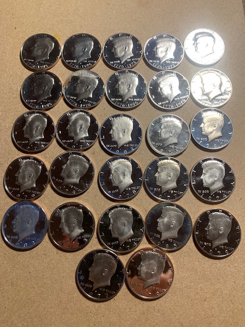 JFK-Half-Dollar-Roll-Hunters:-Silver,-Proofs-And-Other-Finds