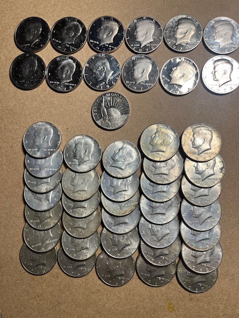 JFK-Half-Dollar-Roll-Hunters:-Silver,-Proofs-And-Other-Finds