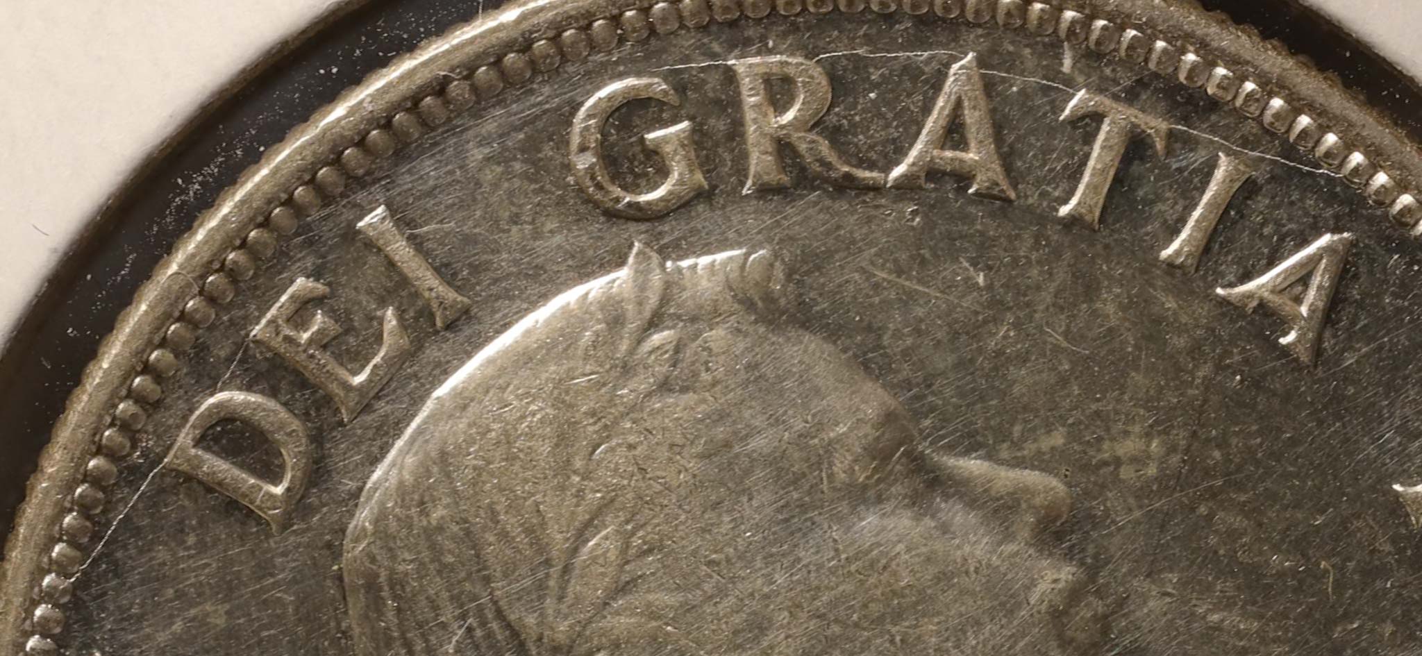 1953-Canada-Silver-Dollar-With-Die-Crack