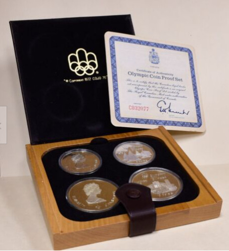 Canadian-Olympic-Coins-1976-Proof-Set-28-Coins