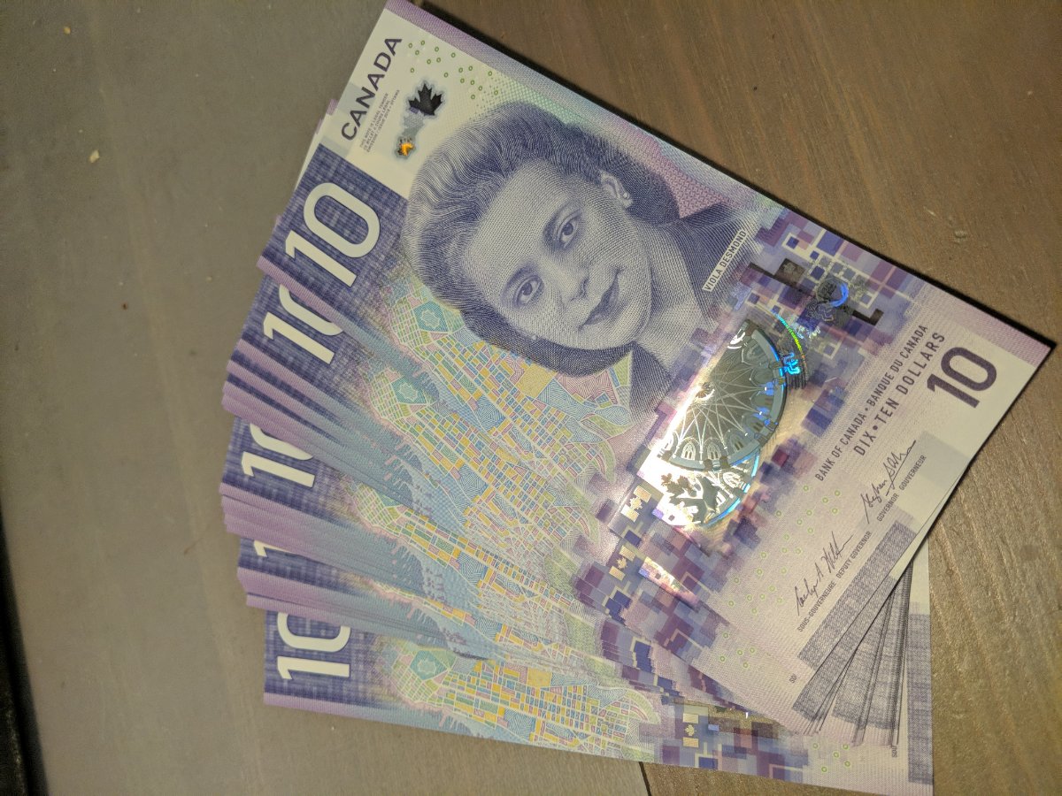 2018-New-$10-Canadian-Bank-Note