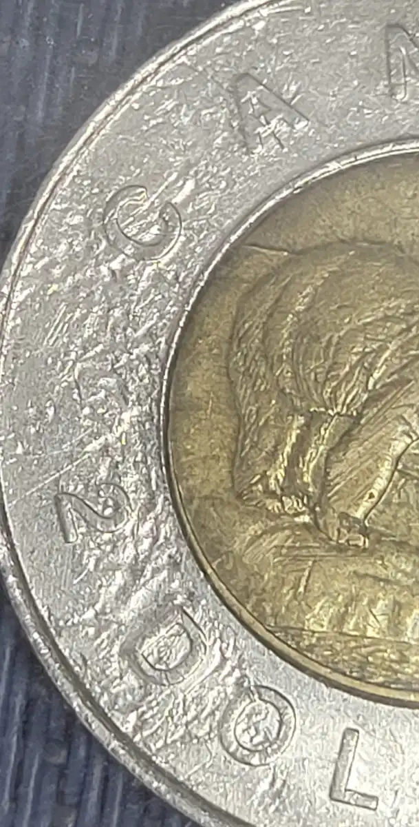 Struck-Thru-Canadian-$2-Coin