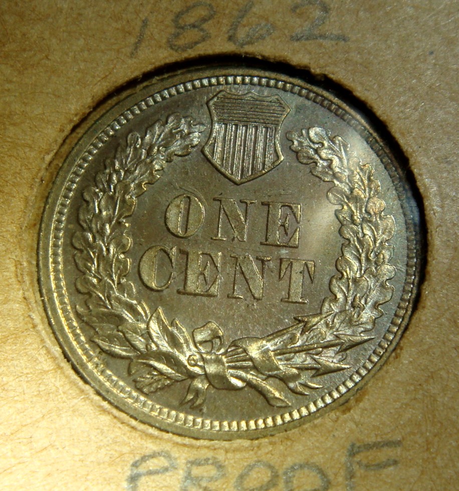 Flying-Eagle-/-Indian-Head-Collection-In-Old-Album-Pages