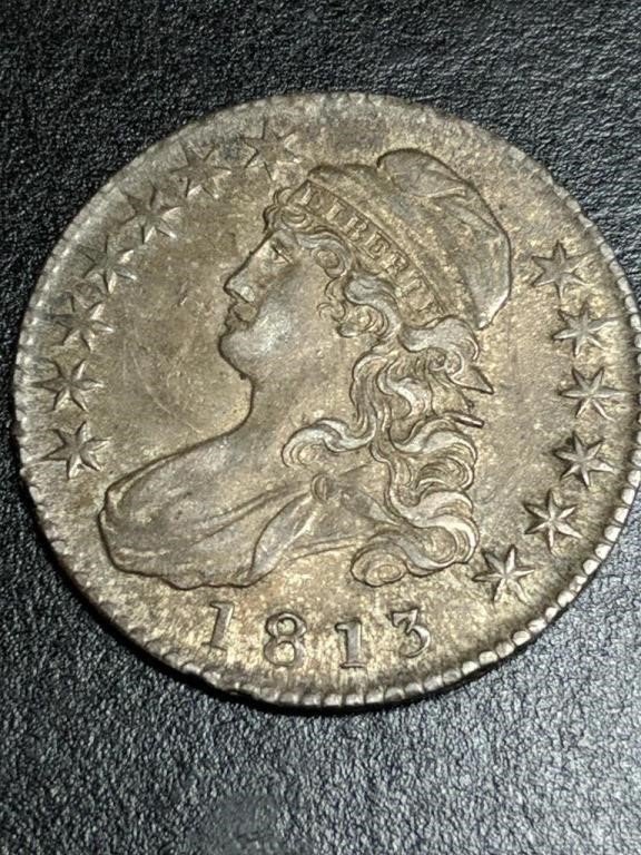 1813-Capped-Bust-Half
