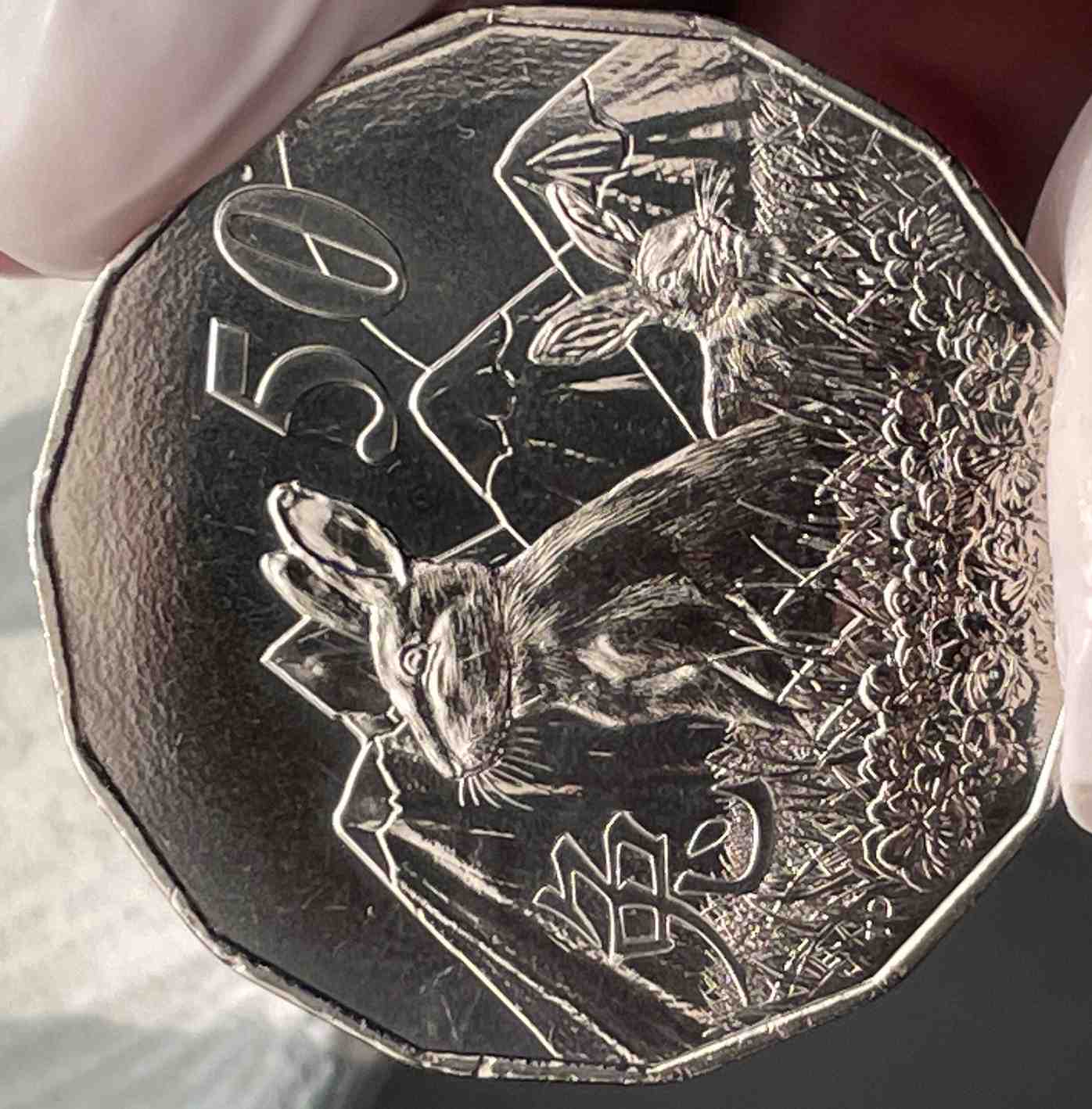 Free!-Australia-50-Cents-Year-Of-The-Rabbit-Coin
