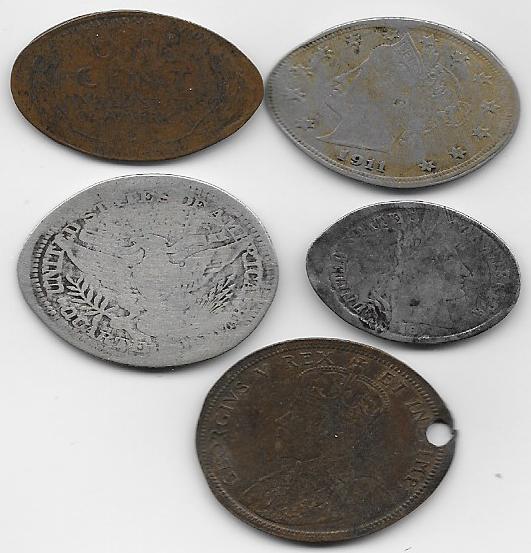 Elongated-Coins-Celebrating-The-First-Steamboat-Of-1911